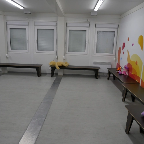 Problems in a small town of modular houses. Chernihiv ( Ukraine )
