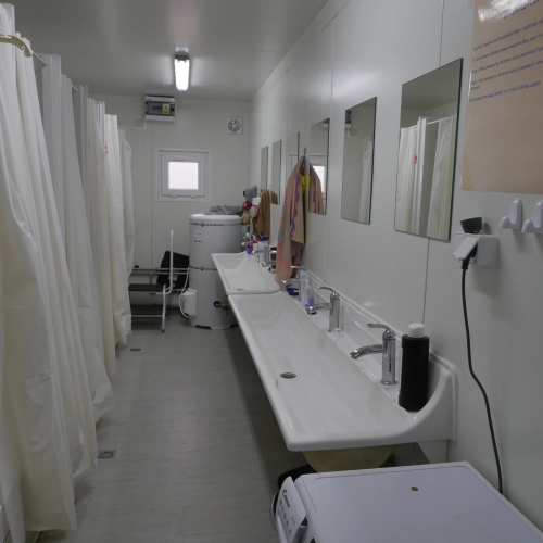 Problems in a small town of modular houses. Chernihiv ( Ukraine )